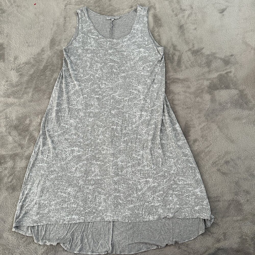 Bryn Walker Tank Dress SMALL Artsy Lagenlook USA Made Rayon